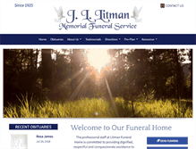 Tablet Screenshot of litmanfuneralservice.com